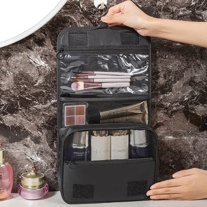 Hanging Travel Toiletry Bag with Large Capacity Oxford