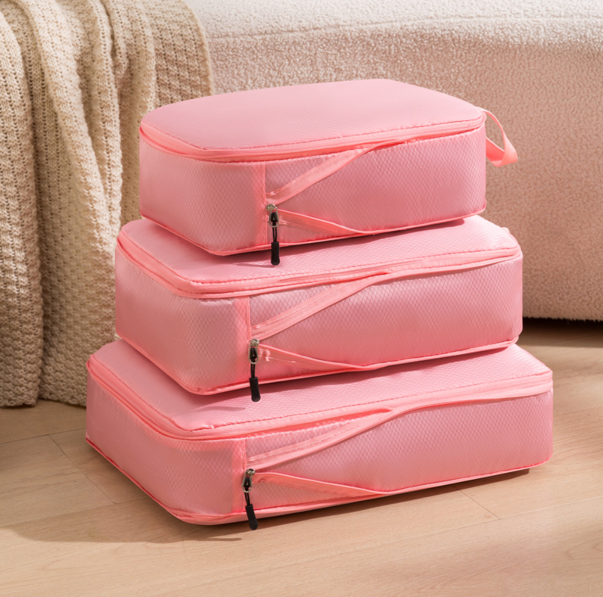 Travel Compression Packing Cube Set (3-Piece)