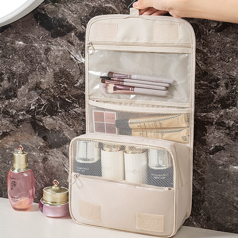 Hanging Travel Toiletry Bag with Large Capacity Oxford
