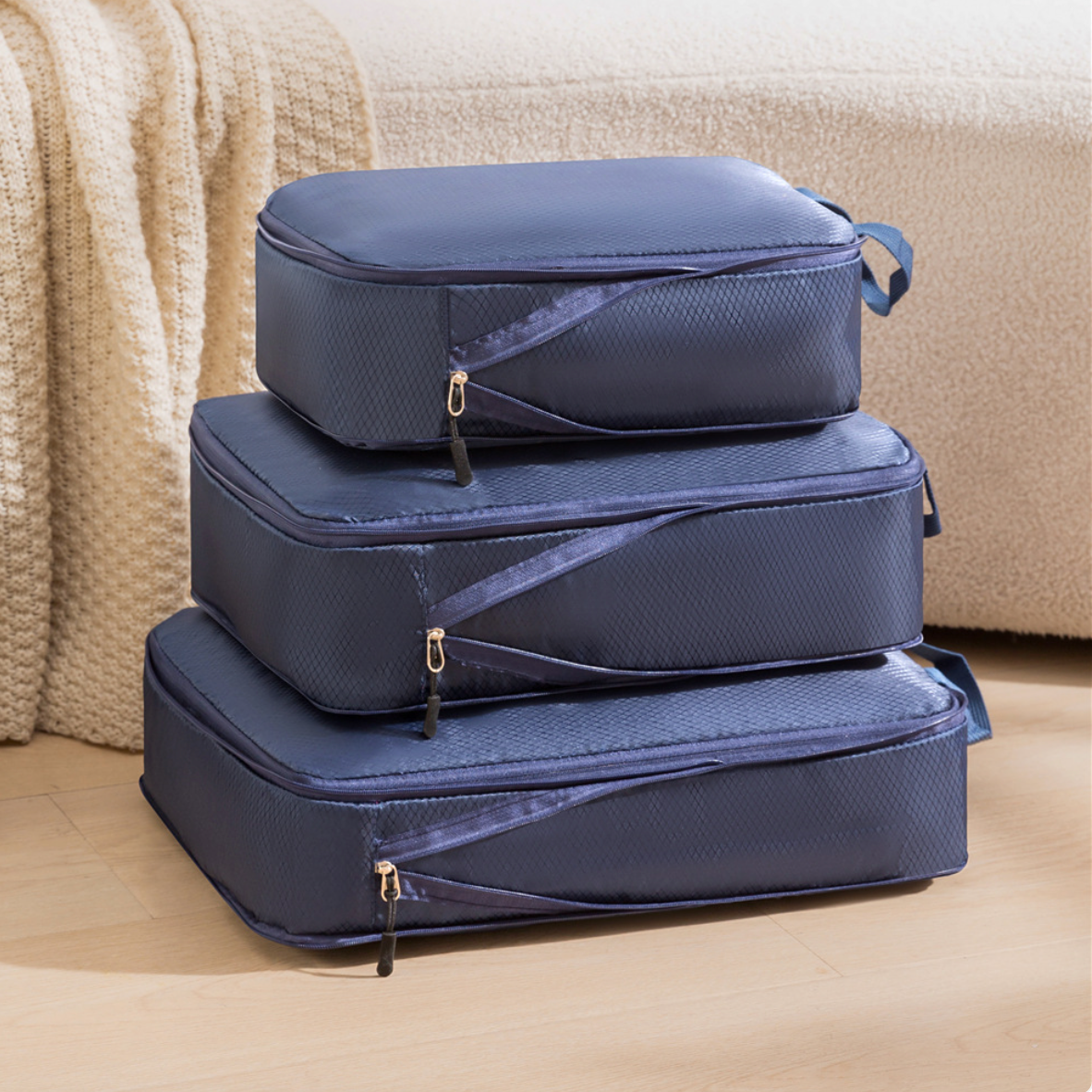 Travel Compression Packing Cube Set (3-Piece)