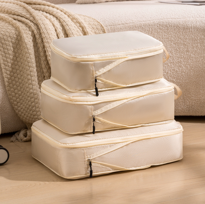 Travel Compression Packing Cube Set (3-Piece)