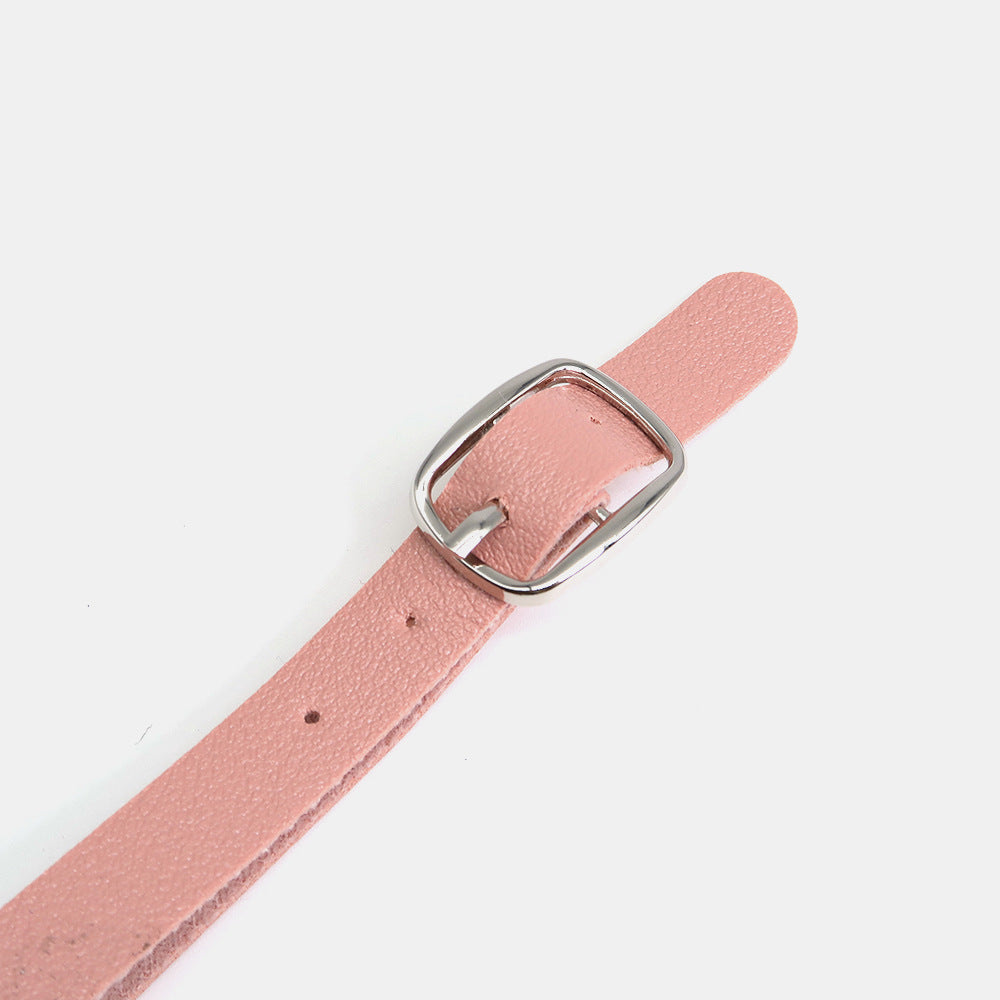 Premium Leather Luggage Tag with Privacy Cover